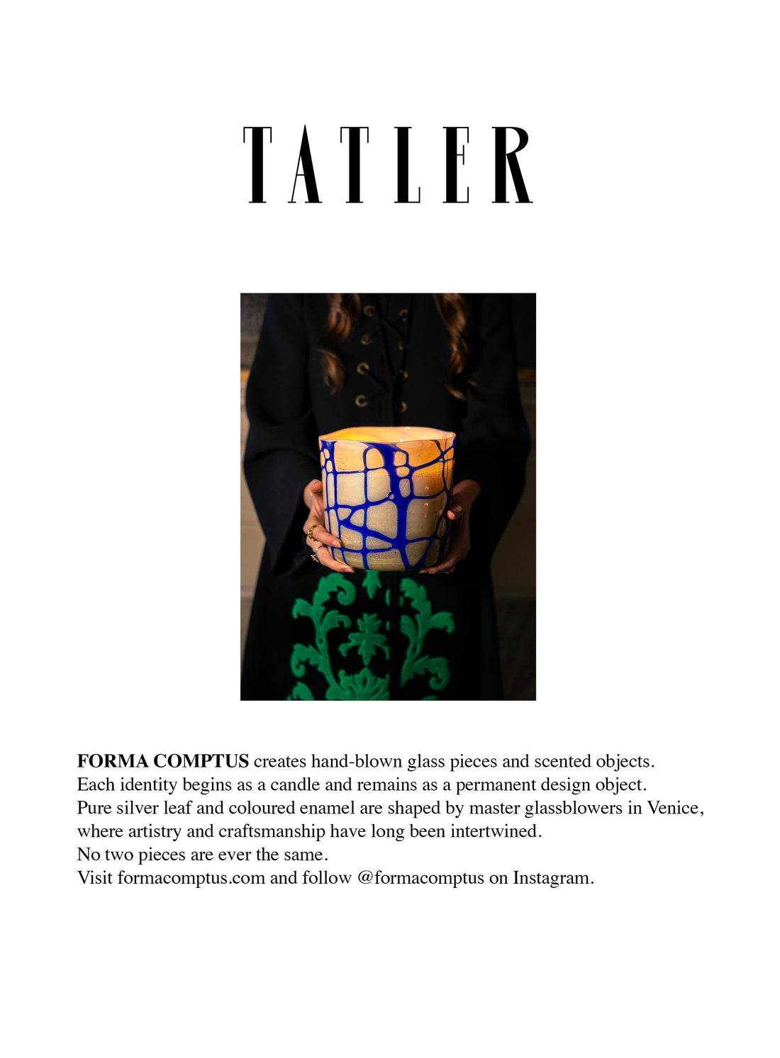 In This Month's Tatler