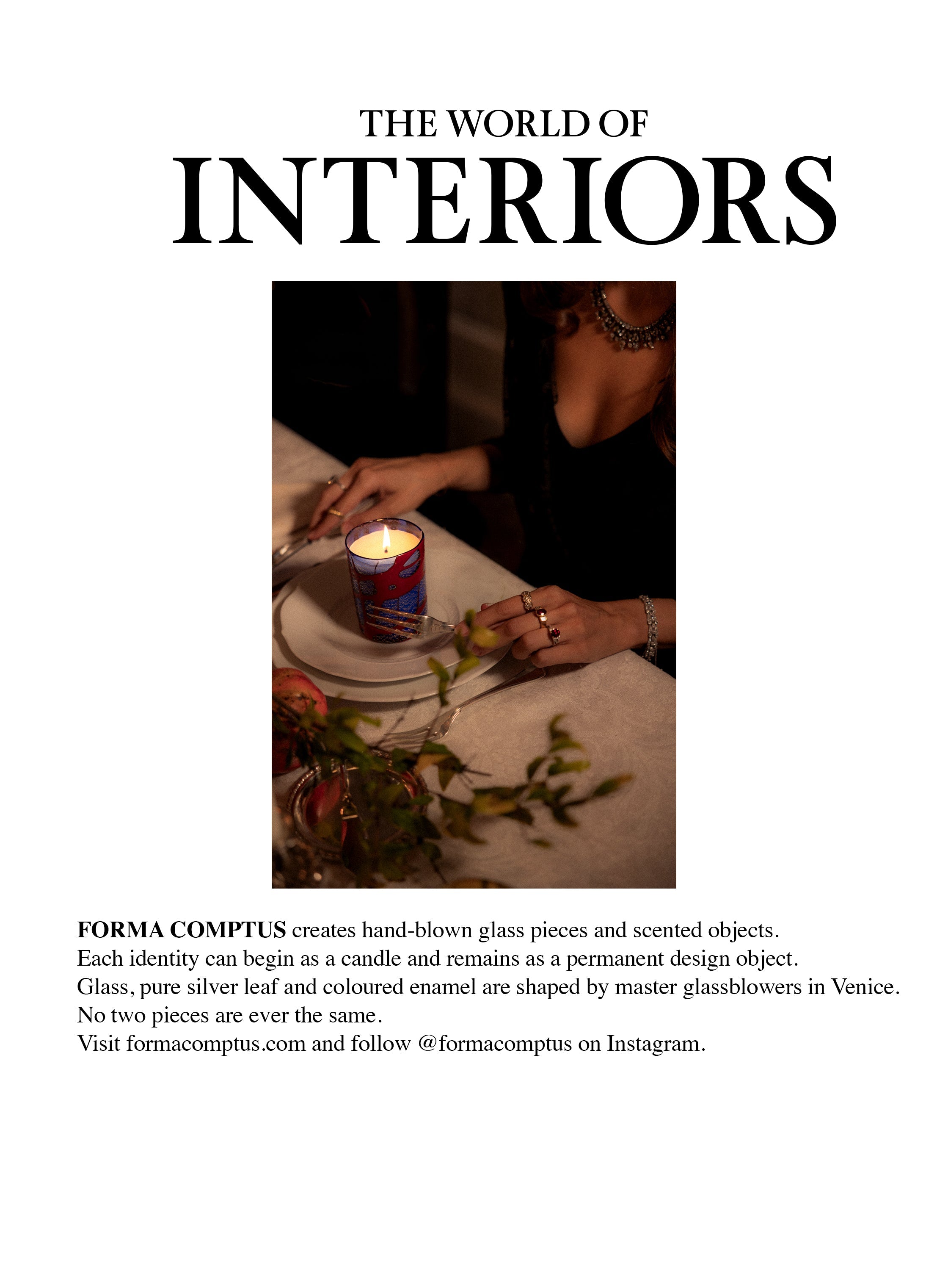 In This Month's The World of Interiors