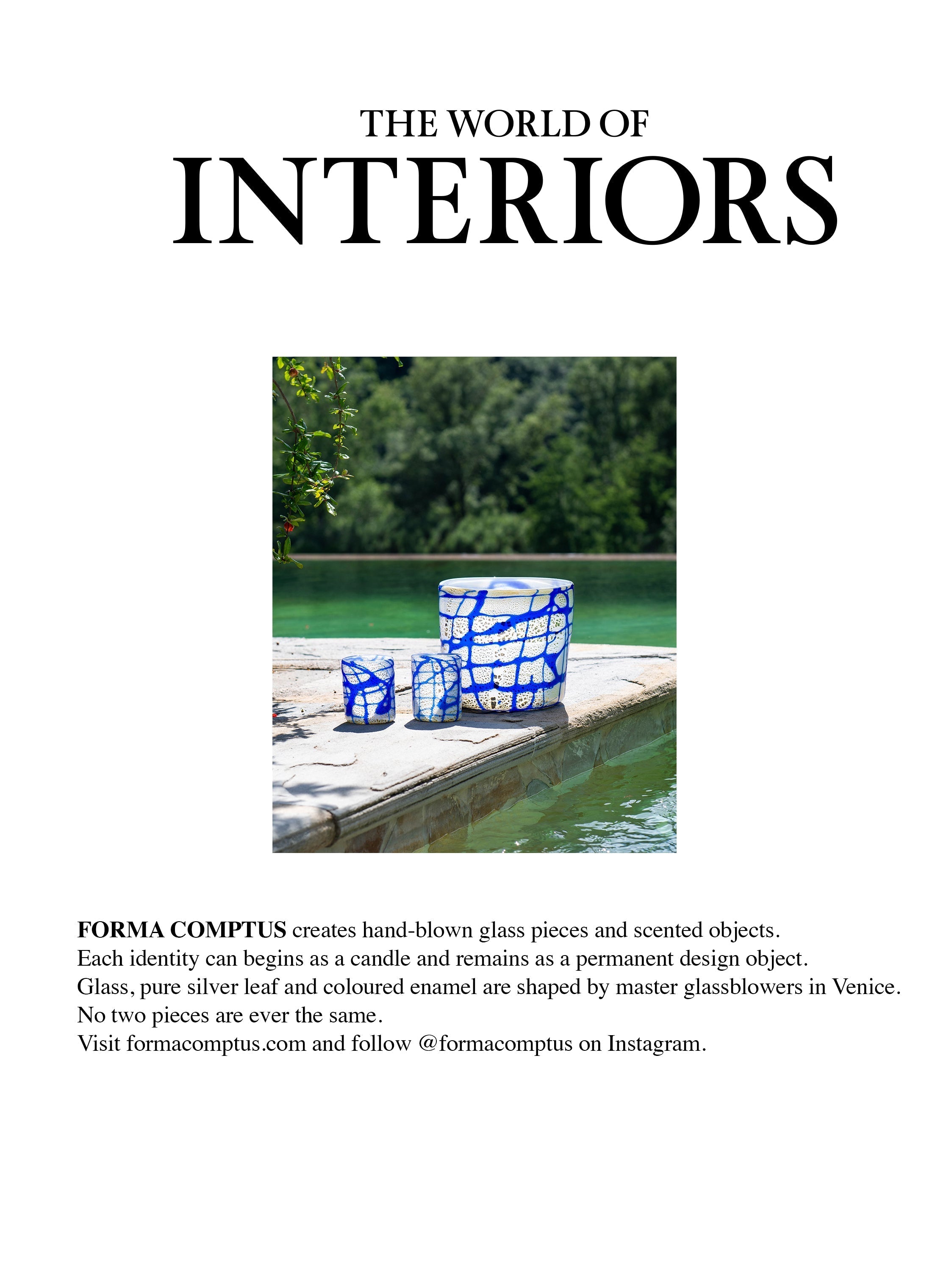 In This Month's The World of Interiors